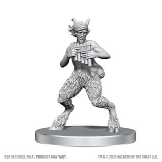 WIZKIDS WK 90859 D&D Nolzur's Marvelous Unpainted Miniatures: Wave 28: Satyr & Dryad