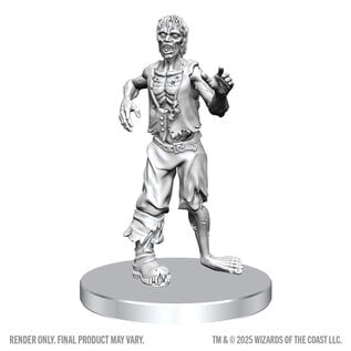 WIZKIDS WK 90813 D&D Nolzur's Marvelous Unpainted Miniatures: Wave 28: Classic Vampire & Classic Zombie