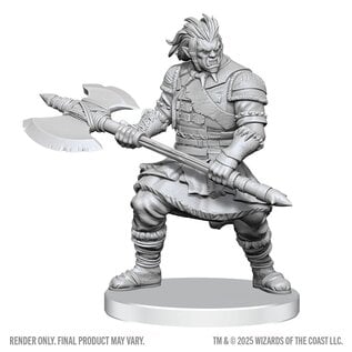 WIZKIDS WK 90809 D&D Nolzur's Marvelous Unpainted Miniatures: Wave 28: Assassin & Berserker