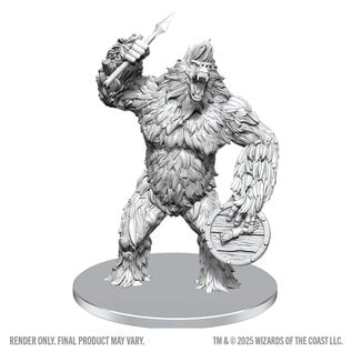 WIZKIDS WK 90815 D&D Nolzur's Marvelous Unpainted Miniatures: Wave 28: Classic Yeti