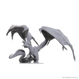 WIZKIDS WK 90774 D&D Nolzur's Marvelous Unpainted Miniatures: Adult Red Dragon Tyrant