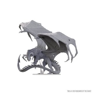 WIZKIDS WK 90773 D&D Nolzur's Marvelous Unpainted Miniatures: Adult Black Dragon Corruptor