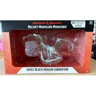 WIZKIDS WK 90773 D&D Nolzur's Marvelous Unpainted Miniatures: Adult Black Dragon Corruptor