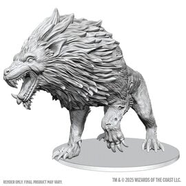 WIZKIDS WK 90848 D&D Nolzur's Marvelous Unpainted Miniatures: Dire Worg