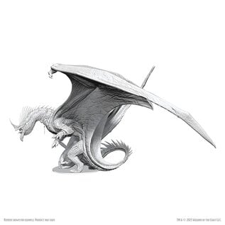 WIZKIDS WK 90798 D&D Nolzur's Marvelous Unpainted Miniatures: Ancient Blue Dragon