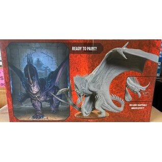 WIZKIDS WK 90798 D&D Nolzur's Marvelous Unpainted Miniatures: Ancient Blue Dragon