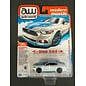 AUTOWORLD AW 06770 2016 FORD MUSTANG GT KING PREMIER EDITION OXFORD WHITE AND PETTY BLUE 1/64 DIE-CAST