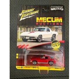 JOHNNY LIGHTNING JL 06780 1967 CHEVROLET CORVETTE 427 RED 1/64 DI-CAST