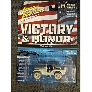 JOHNNY LIGHTNING JL 07830 M38A1 JEEP VICTORY & HONOR 1/64 DIE-CAST