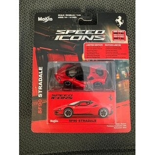 MAISTO MAI 15703 FERRARI SF90 STRADALE SPEED ICONS 1/64 DIE-CAST
