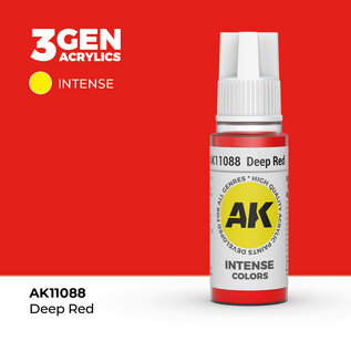 AK INTERACTIVE AK 11088 AK Interactive 3G Acrylic Deep Red 17ml