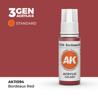 AK INTERACTIVE AK 11094 AK Interactive 3G Acrylic Bordeaux Red 17ml