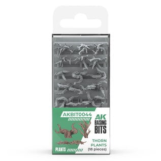 AK INTERACTIVE AK BIT0044 AK Interactive Thorns Plants Basing Bits (18 Pieces)