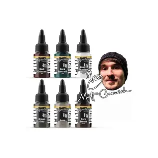 Monument Hobbies MMH-MPA-SET-S04 Monument Hobbies Pro Acryl Signature Series Matt Cexwish Signature Set 6 Colors