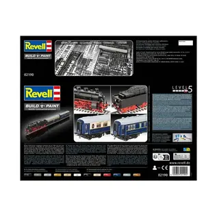 REVELL GERMANY REV 02190 ORIENT EXPRESS 1/87 PLASTIC MODEL