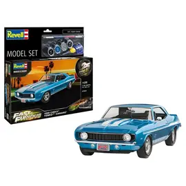 REVELL GERMANY REV 67694 1969 CHEVY YENKO CAMARO FAST & FURIOUS 1/25 PLASTIC MODEL COMPLETE SET