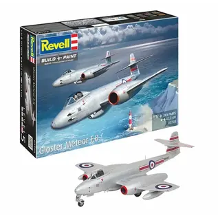 REVELL GERMANY REV 03750 GLOSTER METEOR F.8 1/32 PLASTIC MODEL