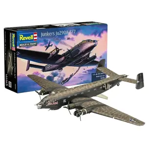REVELL GERMANY REV 03749 JUNKERS JU290A-5/7 1/72 PLASTIC MODEL