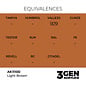AK INTERACTIVE AK 11100 AK Interactive 3G Acrylic Light Brown 17ml