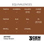 AK INTERACTIVE AK 11102 AK Interactive 3G Acrylic Deep Brown 17ml
