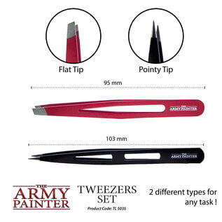 THE ARMY PAINTER TAP TL5035 Army Painter Tweezers Set