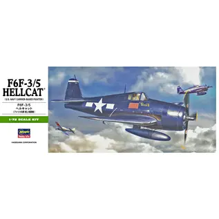HASEGAWA HSG 00241 Hasegawa 1/72 F6F-3/5 Hellcat PLASTIC MODEL