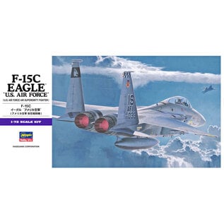 HASEGAWA HSG 00543 1/72 U.S. Air Force F-15C Eagle PLASTIC MODEL