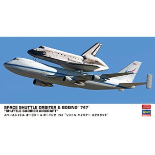 HASEGAWA HSG 10844 Hasegawa 1/200 Space Shuttle Orbiter & Boeing 747 'Farewell' PLASTIC MODEL