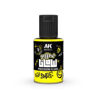 AK INTERACTIVE AK 12111 AK Interactive Yellow Glow Precision Fluor Yellow 30ml