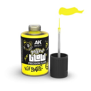 AK INTERACTIVE AK 12111 AK Interactive Yellow Glow Precision Fluor Yellow 30ml