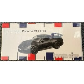 BURAGO BUR 249081 PORSCHE 911 GT3 BLACK 1/64 DIE-CAST