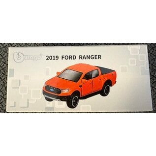 BURAGO BUR 240194 2019 FORD RANGER ORANGE 1/64 DIE-CAST
