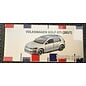 BURAGO BUR 242402 2017 VOLKSWAGEN GOLF GTI SILVER 1/64 DIE-CAST