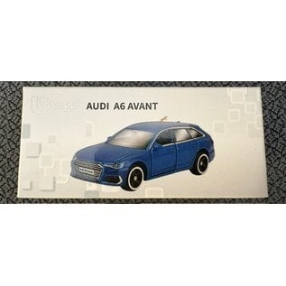 BURAGO BUR 240170 AUDI A6 AVANT BLUE 1/64 DIE-CAST