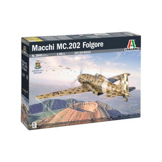ITALERI ITA 2840 MACCHI MC.202 FOLGORE 1/48 PLASTIC MODEL