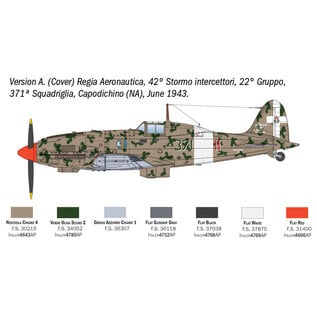 ITALERI ITA 2840 MACCHI MC.202 FOLGORE 1/48 PLASTIC MODEL