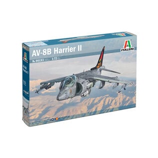 ITALERI ITA 90193 AV-8B HARRIER II 1/72 PLASTIC MODEL
