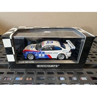 MINICHAMPS MIN 400052302 BMW M3 GTR 1st place ADAC 24h'05