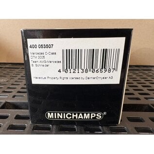MINICHAMPS MIN 400053507 Mercedes C-class DTM 2005 Team AMG 1/43