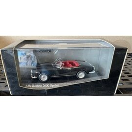 MINICHAMPS MIN 400120630 Alfa Romeo 2600 Spider 1964 black 1/43