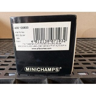 MINICHAMPS MIN 400120630 Alfa Romeo 2600 Spider 1964 black 1/43