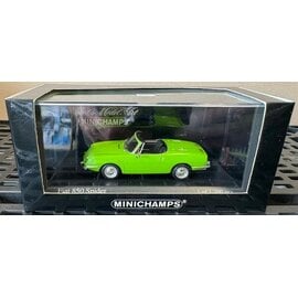 MINICHAMPS MIN 4001211231 Fiat 850 Sport Spider 1968 Green 1/43