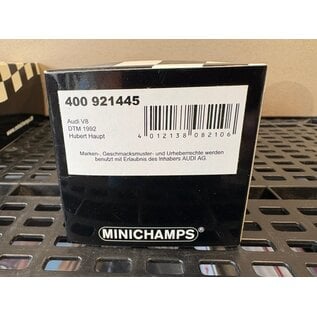 MINICHAMPS MIN 400921445 Audi V8 DTM 1992 1/43 diecast