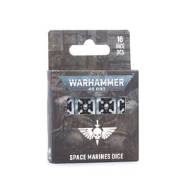 GAMES WORKSHOP WAR 99220101041 WARHAMMER 40K: SPACE MARINES DICE