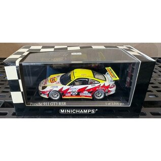 MINICHAMPS MIN 400056490 Porsche 911 GT3 RSR 24hr Lemans 2005 1/43