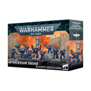 GAMES WORKSHOP WAR 99120101496 SPACE MARINES: INTERCESSOR SQUAD