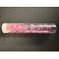 BB DICE-LT-PNK TRANSPARENT DICE POLYHEDRAL LIGHT-PINK/WHITE (7PCS)
