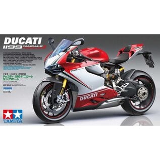 TAMIYA TAM 14132 1/12 DUCATI 1199 PANIGALE S TRICOLORE Plastic Model