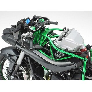 TAMIYA TAM 14136 1/12 Kawasaki Ninja H2 Carbon Plastic Model