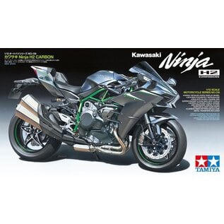 TAMIYA TAM 14136 1/12 Kawasaki Ninja H2 Carbon Plastic Model